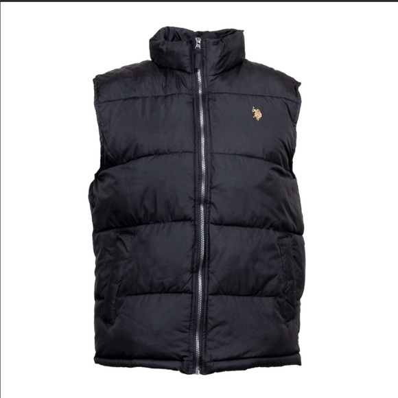 U.S. Polo Assn Vest Men’s 💯 polyester Jacket - Picture 2 of 5